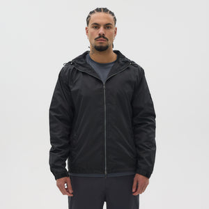 Helme Badge Windbreaker Black