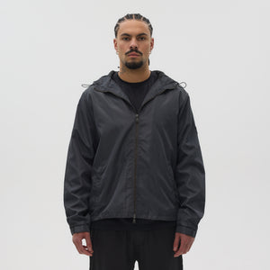 Helme Badge Windbreaker Charcoal