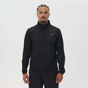 Helme 1/4 Zip Top Black