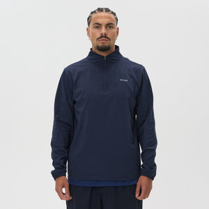 Helme 1/4 Zip Top Navy