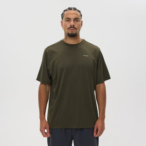 Helme Performance Tech Tee Khaki