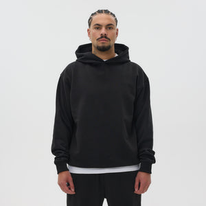 Helme Blank Oversized Hoodie Black