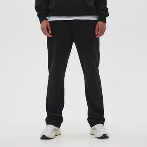 Helme Open Hem Blank Jogger Black