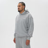 Helme Front Embroidery Signature Oversized Hoodie Grey