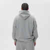 Helme Front Embroidery Signature Oversized Hoodie Grey