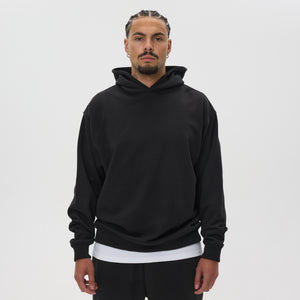 Helme Blank Oversized Hoodie Black