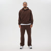 Helme Blank Oversized Hoodie Coffee