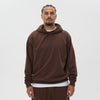 Helme Blank Oversized Hoodie Coffee