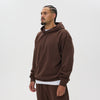 Helme Blank Oversized Hoodie Coffee
