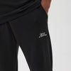 Helme Embroidery Signature Open Hem Jogger Black