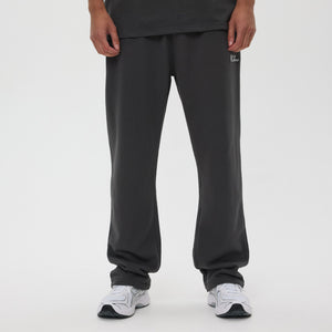 Helme Embroidery Signature Open Hem Jogger Charcoal