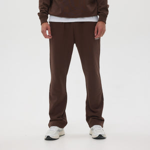 Helme Embroidery Signature Open Hem Jogger Coffee
