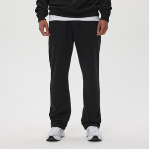 Helme Open Hem Blank Jogger Black