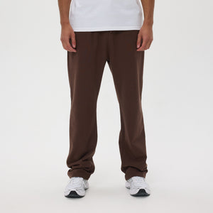 Helme Open Hem Blank Jogger Coffee