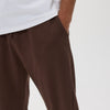 Helme Open Hem Blank Jogger Coffee