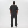 Helme Front Embroidery Signature Tee Charcoal