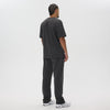 Helme Front Embroidery Signature Tee Charcoal