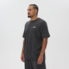 Helme Front Embroidery Signature Tee Charcoal