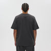 Helme Front Embroidery Signature Tee Charcoal