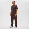Helme Front Embroidery Signature Tee Coffee