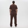 Helme Front Embroidery Signature Tee Coffee