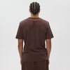 Helme Front Embroidery Signature Tee Coffee
