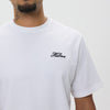 Helme Front Embroidery Signature Tee White