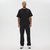 Helme Front Embroidery Signature Tee Black