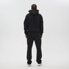 Helme Back Embroidery Signature Oversized Hoodie Black
