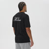 Helme Back Embroidery Signature Tee Black
