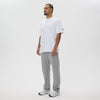 Helme Back Embroidery Signature Tee White