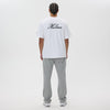 Helme Back Embroidery Signature Tee White