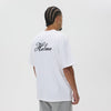 Helme Back Embroidery Signature Tee White
