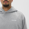 Helme Sportswear Oversized Hoodie Grey