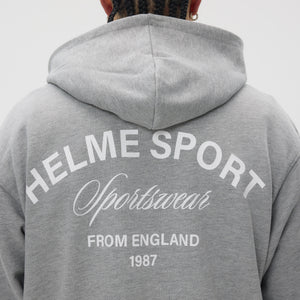 Helme Sportswear Oversized Hoodie Grey
