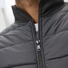 Helme Hybrid Gilet Charcoal