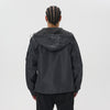 Helme Badge Windbreaker Charcoal