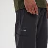 Helme Open Hem Tech Pant Charcoal