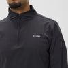 Helme 1/4 Zip Top Charcoal