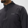 Helme 1/4 Zip Top Charcoal