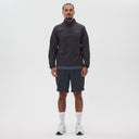 Helme 1/4 Zip Top Charcoal