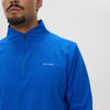 Helme 1/4 Zip Top Royal Blue