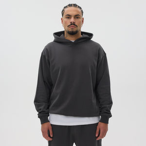 Helme Blank Oversized Hoodie Charcoal