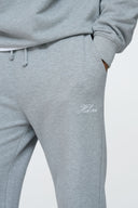 Helme Embroidery Signature Open Hem Jogger Grey