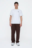 Helme Front Embroidery Signature Tee White