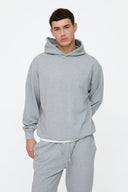 Helme Blank Oversized Hoodie Grey