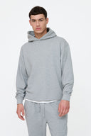 Helme Blank Oversized Hoodie Grey