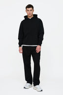 Helme Blank Oversized Hoodie Black