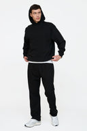Helme Blank Oversized Hoodie Black