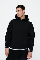 Helme Blank Oversized Hoodie Black